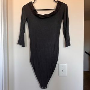 American Eagle bodysuit with Lace details